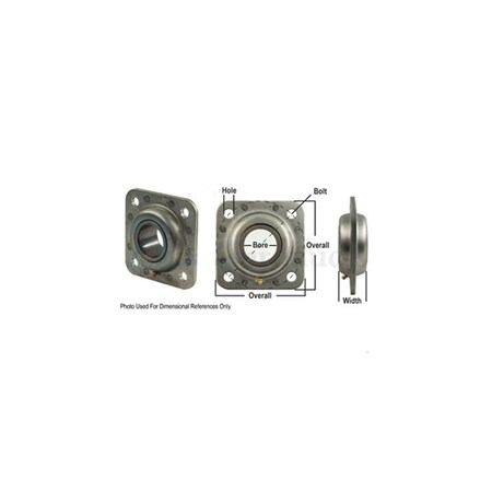 Aftermarket Bearing, Flanged Disc Square Bore, ReLubricatable A-FD210R-I-AI